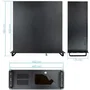 TooQ Caja Rack 4U RACK-406N-USB3 para Rack 19 Pulgadas, MicroATX, Mini-ITX, ATX, E-ATX, con Ventiladores, USB 3.0